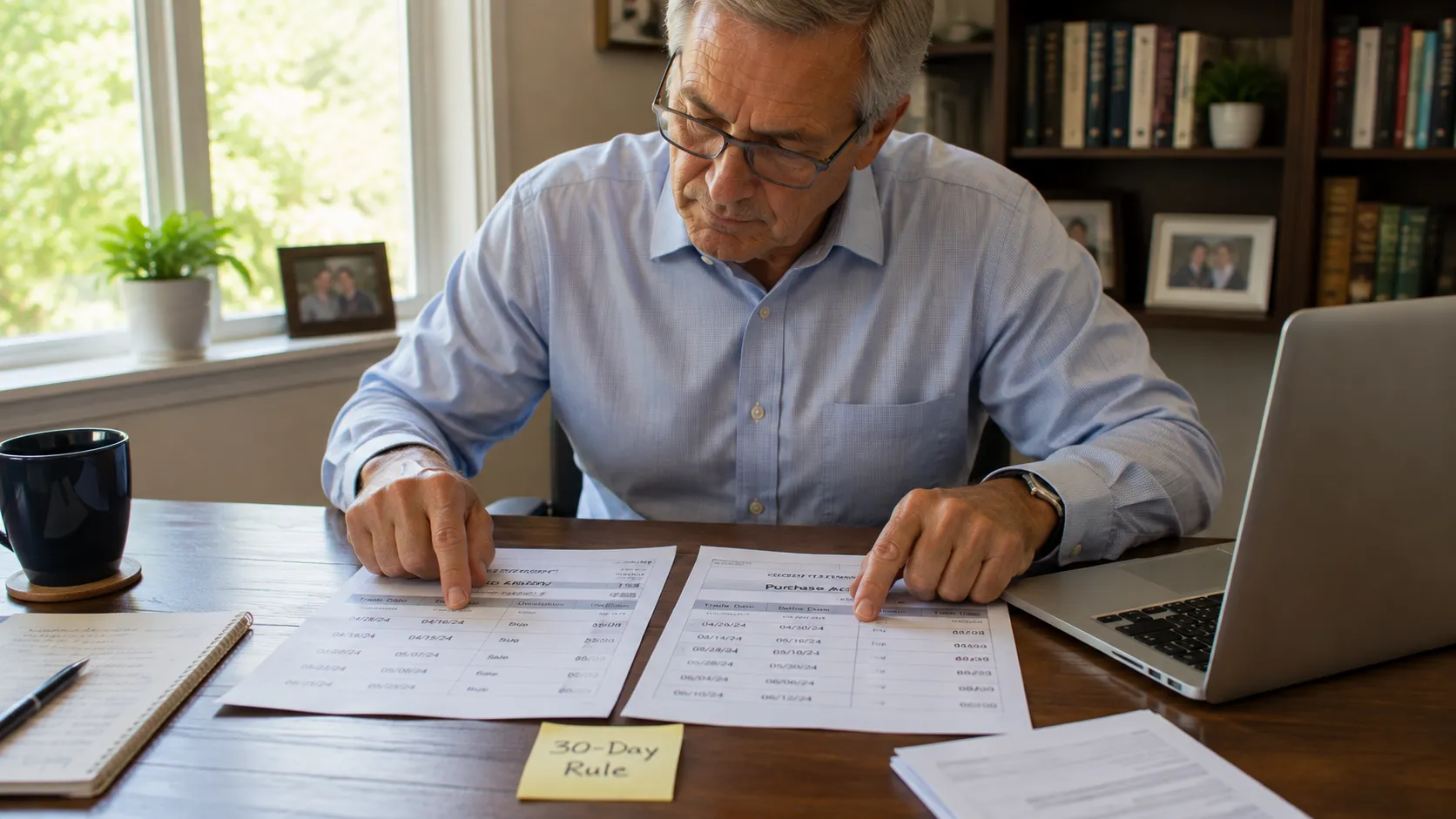 Wash sale rule applying across multiple investment accounts