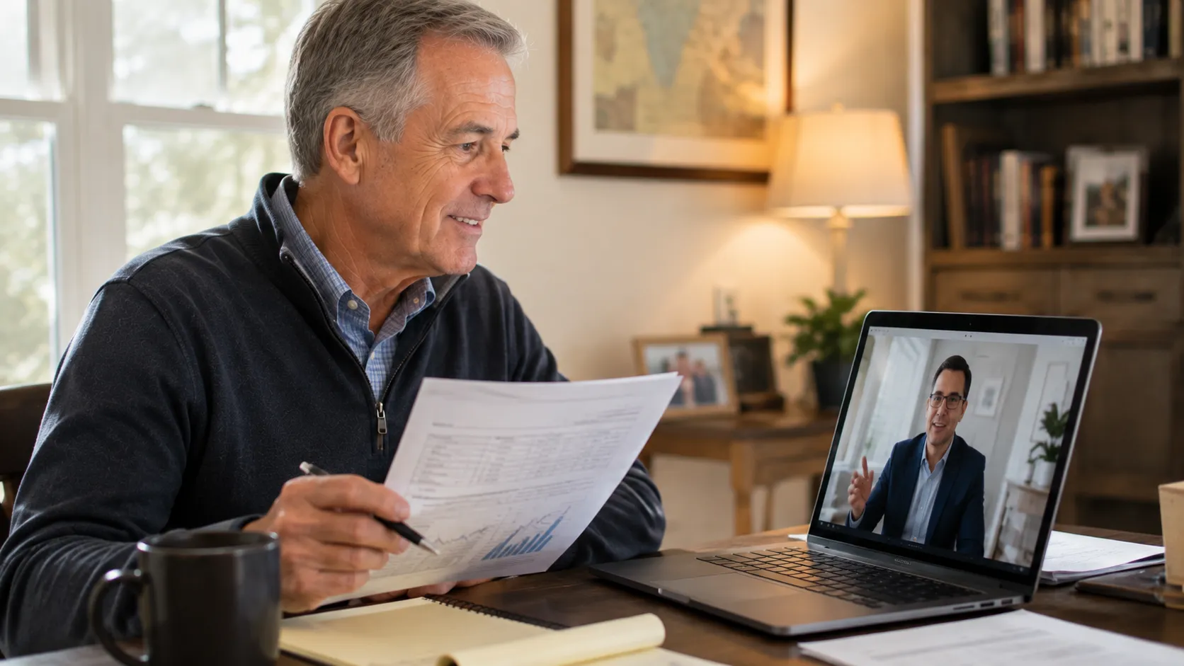 Client considering a second opinion on their financial plan