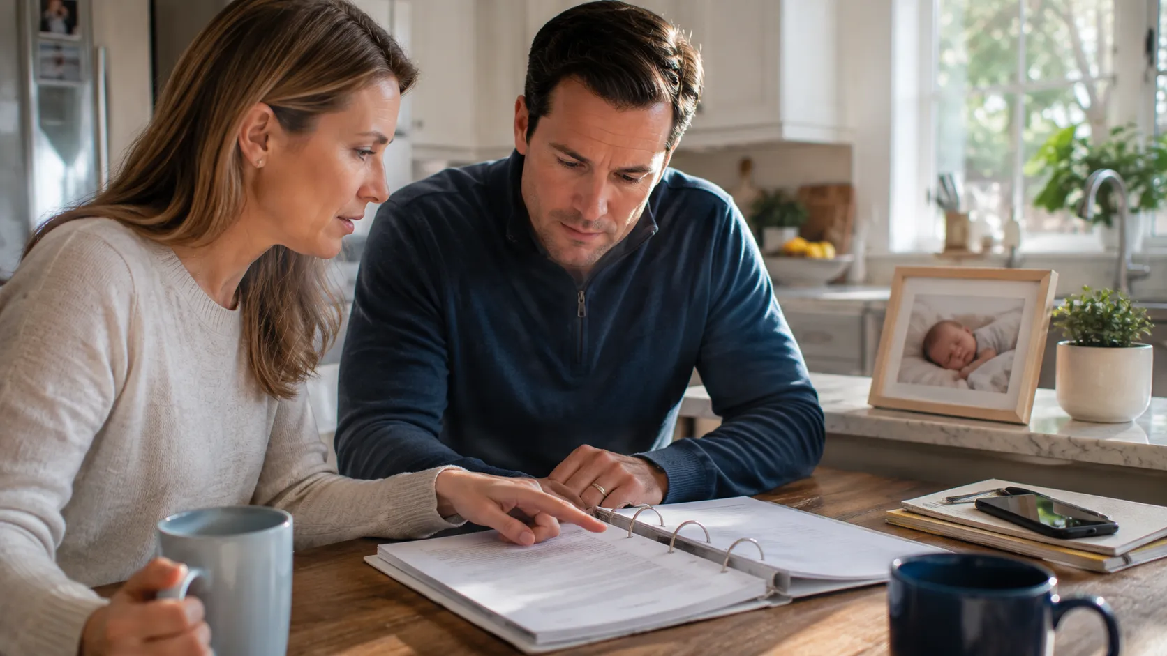 Advisor reviewing and adjusting a multigenerational wealth transfer plan