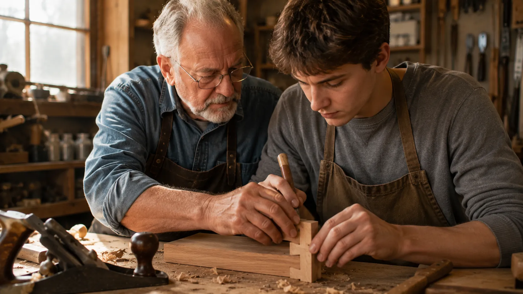 Next generation learning the family's investment philosophy firsthand