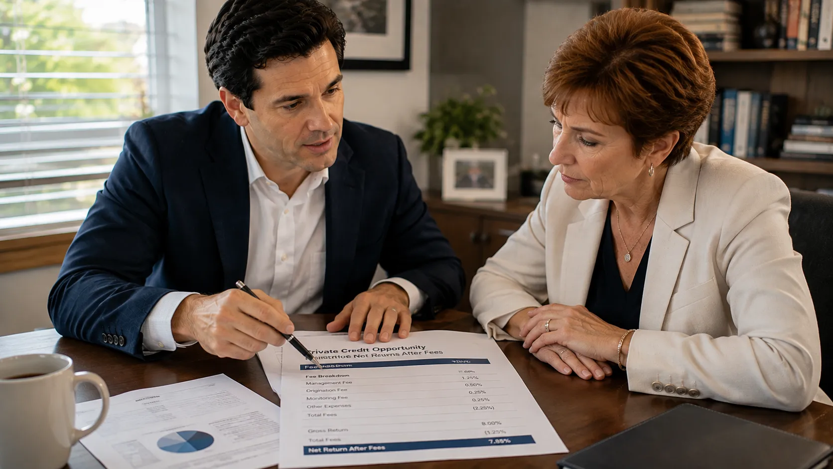 CCWMG advisor evaluating alternative investments within a client portfolio