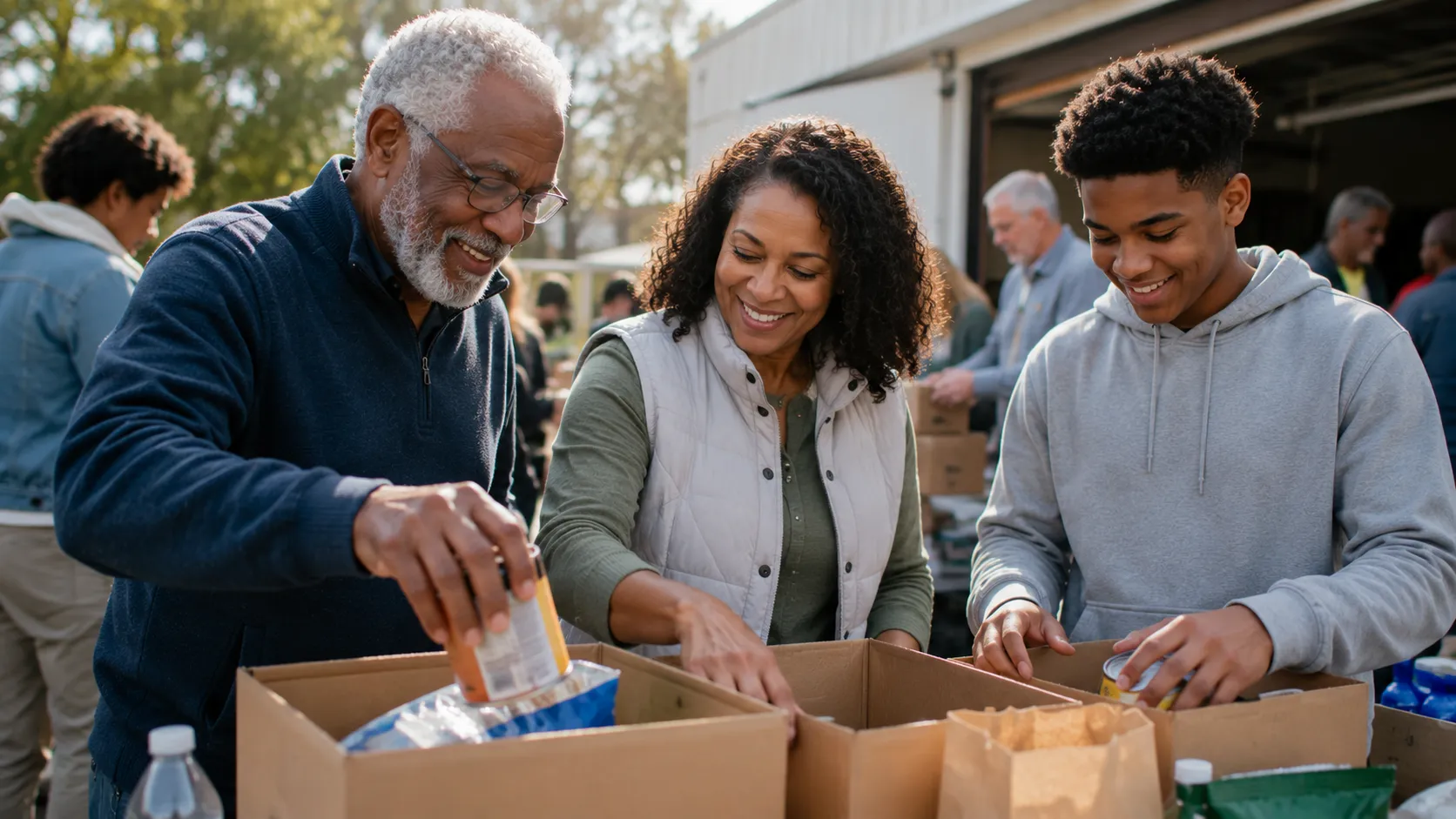 Charitable giving and estate tax planning documents with financial advisor